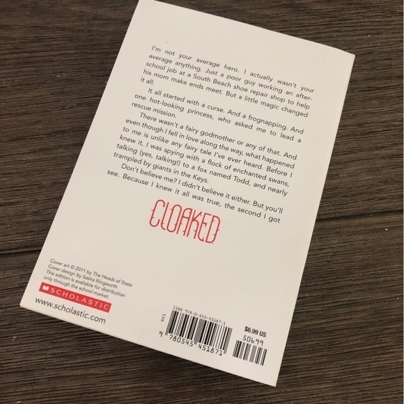 Cloaked by: Alex Flinn paperback book - Picture 4 of 4